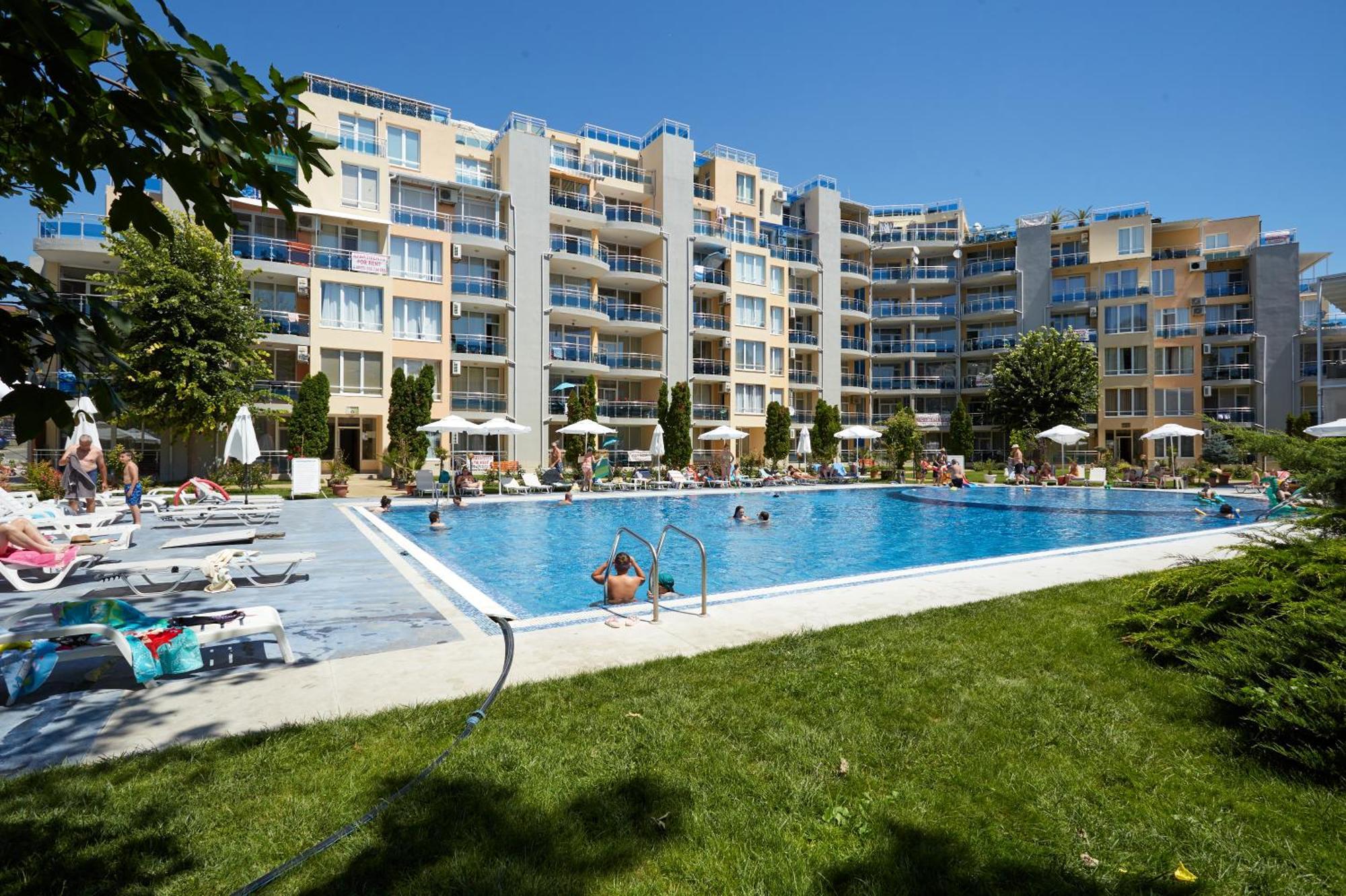 Luxury First Line Apartment With Pool By The Sea Nesebăr Exterior foto