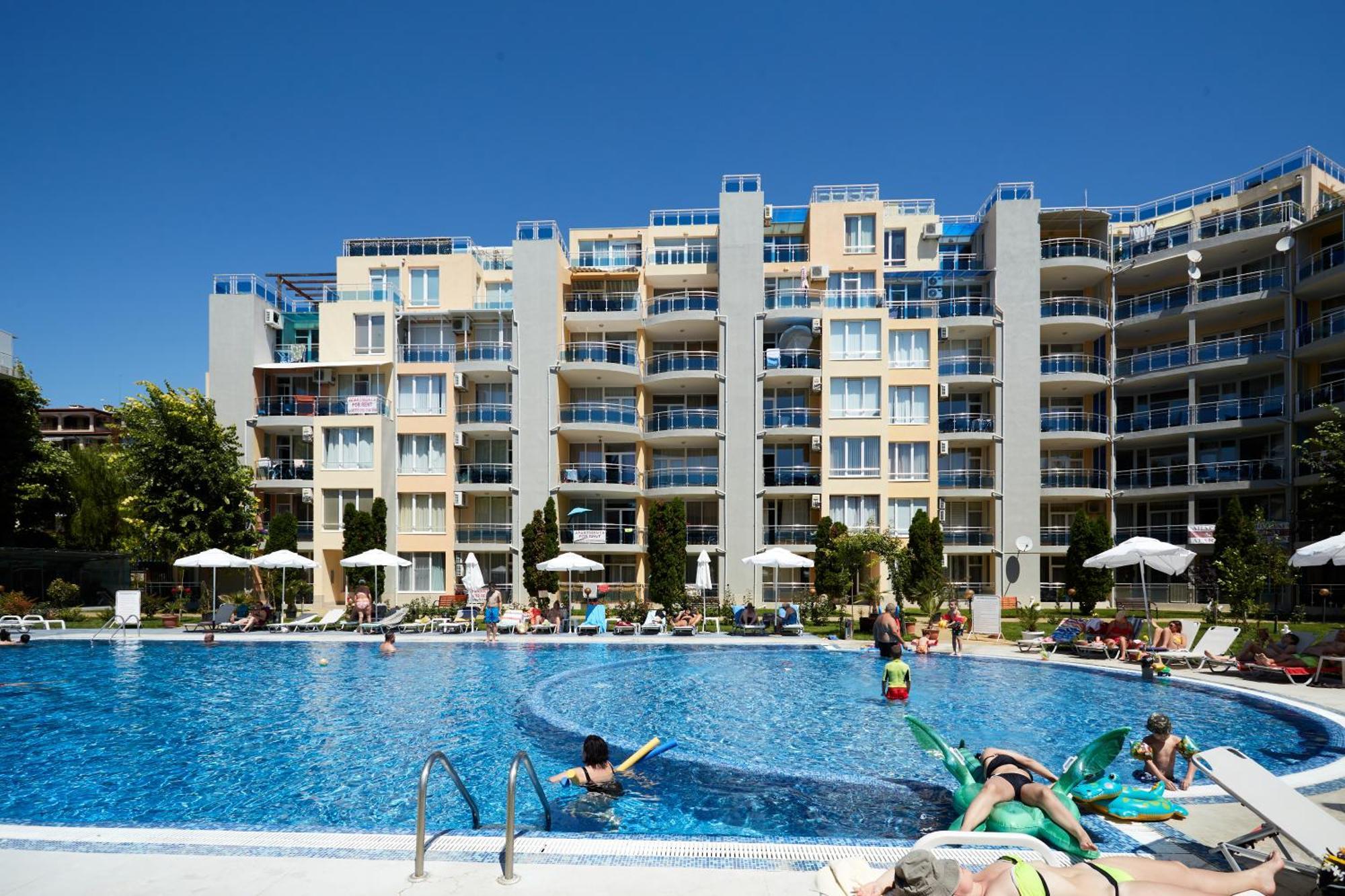 Luxury First Line Apartment With Pool By The Sea Nesebăr Exterior foto